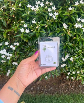 Citronella-scented fondant