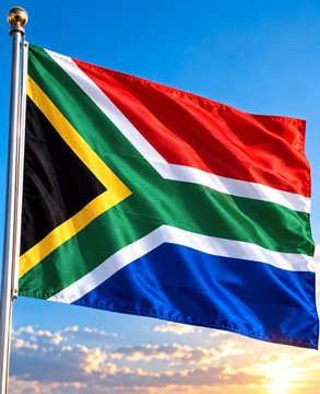 Drapeaux Afrique du Sud