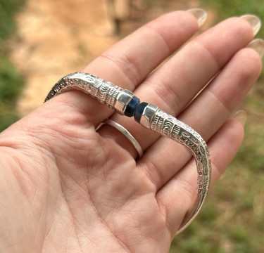 Vango 35g - 20cm Silver and sapphire