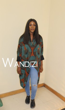 African Print Batwing Top, African inspired print Top, Batwing Blouse