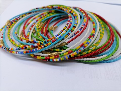 20 Beaded anklet/women Anklets/evil eye jewelry/handmade ankle bracelet