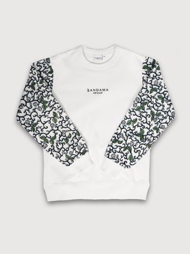 Anyama white wax sweatshirt
