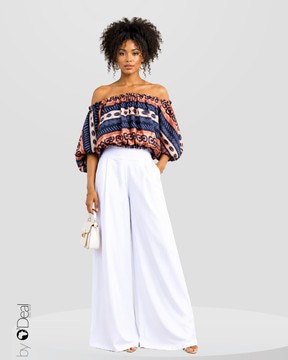 Top blouse en soie