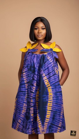 Oreoluwa Knee-length Shift Dress