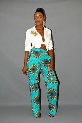 MINAA AFRICAN PRINT ANKARA PANTS