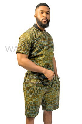 Buy African jumpsuits | Men overalls and ankara sets - ANKA