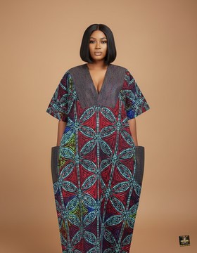 Bubu maxi Adire