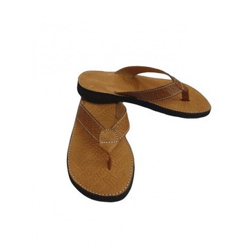 Men's sandal in genuine leather
