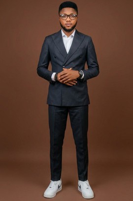 Mustard Yellow Plaid Double-Breasted Suit