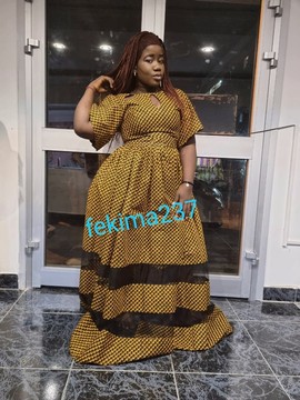 Ensemble jupe longue et Top Afida