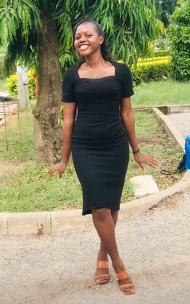 Robe africaine mi-longue pour femme