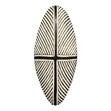 Traditional bamileke oval shield