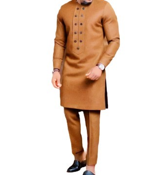 Men african suit kaftan African outfit, two piece men's suit jacket