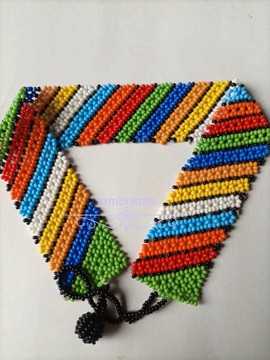 Masai|Zulu beaded choker necklace|unique|modern beaded necklace|tribal necklace|choker necklace