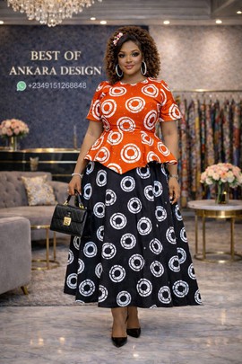 ankara peplum dress designs Ankara Dress Peplum Styles