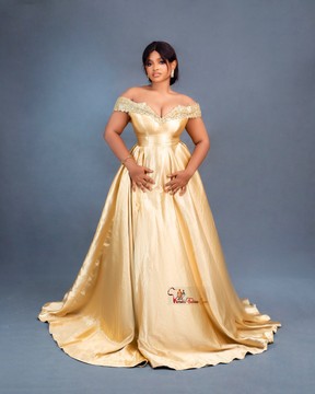 Women fit and flare satin ball dress, prom gown, African women maxi gown, velvet dresses