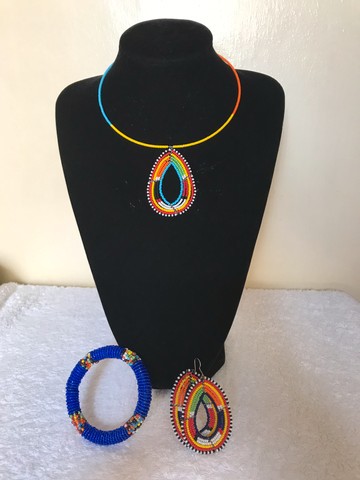 Collier / collier de perles / collier africain / cadeau pour elle / collier africain / perles zoulou