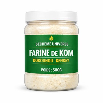 KOM Dokounou Kenkey Flour 500G — Fermented Maize and Cassava