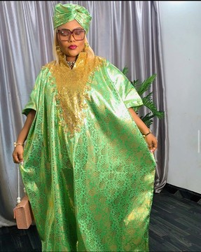 Rich Aunty Vibes Adire BuBu/Agbada/BouBou