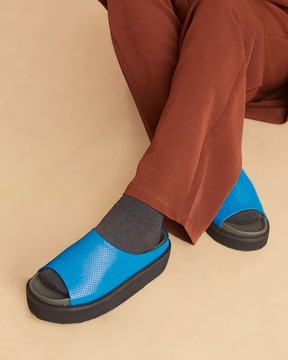 Genuine Leather Unisex Mules