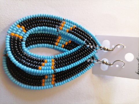 Maasai earrings / Wholesale maasai strings / Handmade earrings for women