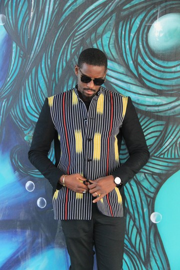 Men's blazer in faso dan fani
