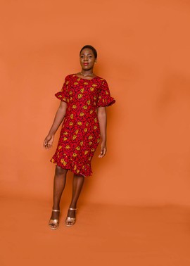 Straight Ankara Dress| Ankara Gown| Ankara Office wear| Gifts For Her| African Fashion Gown