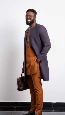3pieaces men kaftan