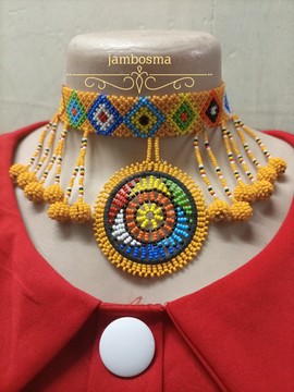 Beaded necklace, Women necklace, Maasai choker, African beaded necklace,Modern necklace