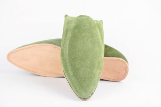 Handmade original leather slipper