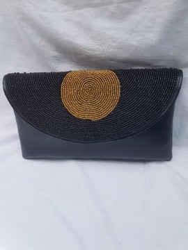 Beaded clutch bag, evening purse