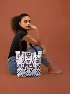 Tote bag "Masque Baoule"