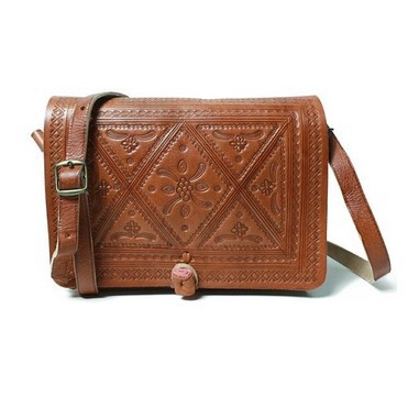 handmade genuine leather shoulder bag