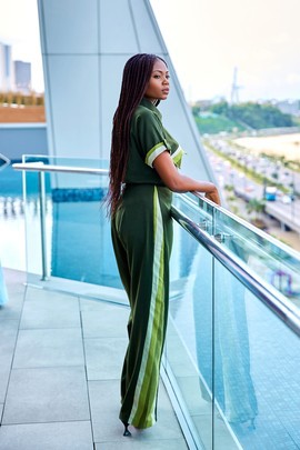 Allaly set, green