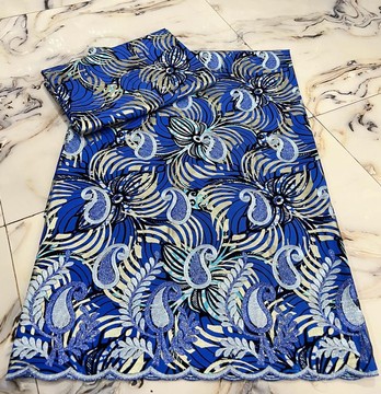 Embroidery Grand Glitter Super wax Vlisco/ Ankara Print