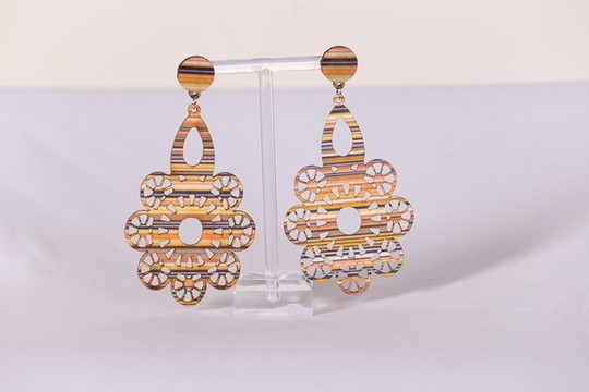 Earrings "The round of the beautiful"