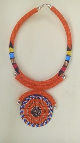 Collier femme africaine / colliers zoulou / collier maasai / chaîne africaine