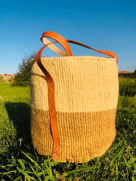 Panier cabas, sac à main Kiondo, sac de plage, sac de fabrication africaine, Kiondo, sac à main multicolore