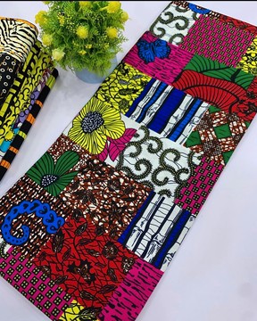 Ankara Wax Fabric 6 yards/African Fashion/ African fabric/ African dress