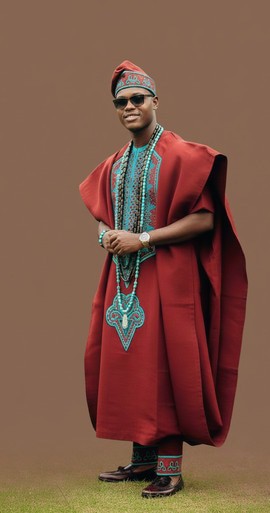 Agbada | African Wedding Suit for Men | Traditional Groom’s Suit | Dashiki | Robe Africain
