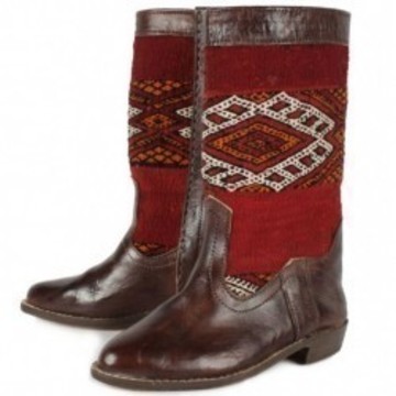 Grande Vente! Bottes en cuir véritable artisanale fait main par des artisans du Maroc