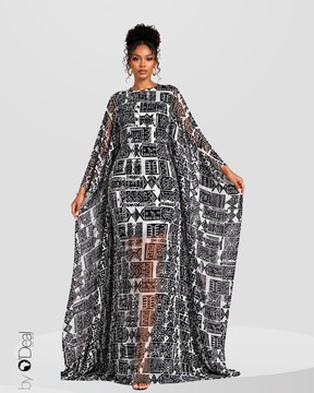Robe longue épaules dénudées