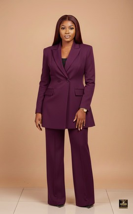 Purple suit set