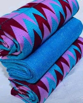 Ashanti Bonwire Kente -Hand woven