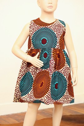 Robe Wax. Fait Main.