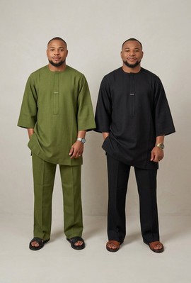 Modern Kaftan Co-ord Set