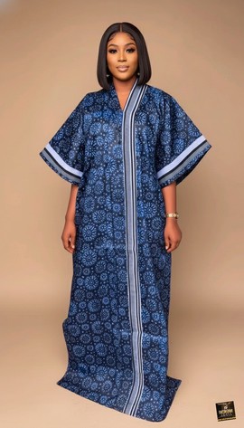 Feyitola Maxi Batik Kaftan