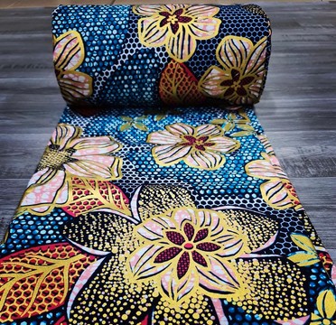 Ankara Wax Fabric 6 yards/African Fashion/ African fabric/ African dress