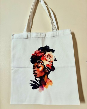 Sac cabas femme afro