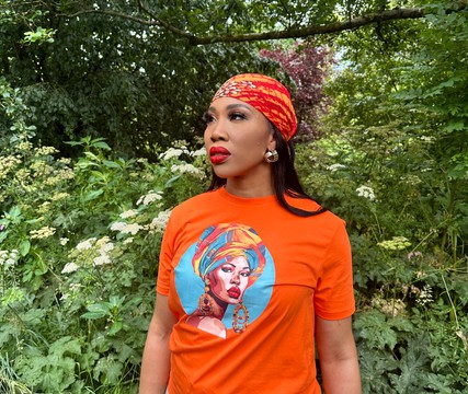 Womens Tshirt - “Traditional West African”